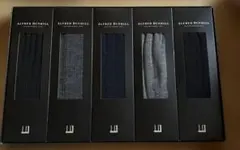 ALFRED DUNHILL メンズソックス　紳士靴下5足セット②