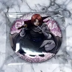 銀魂 缶バッジ　コレクション 戦闘前 神威 グリッター 【貴重】