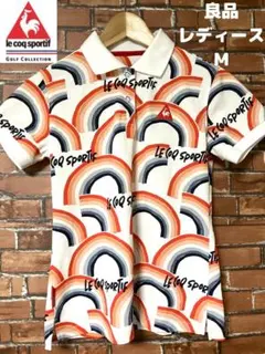【24時間以内/匿名配送】ルコックゴルフ レディース 半袖 ポロシャツ Mサイズ