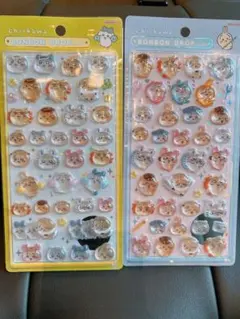 正規品 ちいかわ　ボンボンドロップシール　第二弾 2種類セット