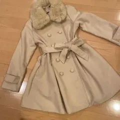 INGNI ファー付き ベージュコート Mサイズ