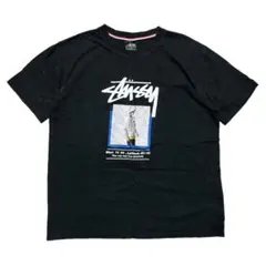 STUSSY ステューシー 半袖 Tシャツ グラフィックプリント ブラック XL