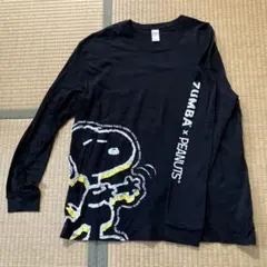 ズンバ　SNOOPYコラボ　ロングTシャツ　Lサイズ　ブラック