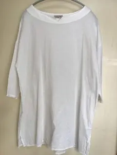 サマンサモスモス　チュニック 七分袖　アイボリー