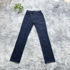 Massimo Dutti【M相当】デニムパンツ 濃紺 ストレートのサムネイル
