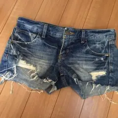デニムショートパンツ