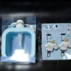 シナモロール　ワイヤークリップ　ポンプボトル　M　ディスペンサー　ボトル　お風呂