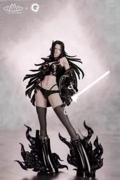 ワンピース ボア・ハンコック サイバーパンク 黒衣装 ガレージキット フィギュア