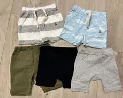 Baby GAP.西松屋ベビーショートパンツ5点セット