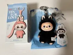 ラブブ　イニシャル　PIN FOR LOVEシリーズ ぬいぐるみペンダント　R