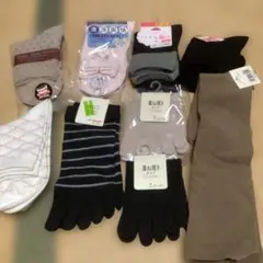 ソックスセット 21-25cm 9足セット売り　お値下げしました‼️