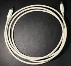 【ジャンク】Apple Thunderbolt 2 ケーブル ホワイト 送料込