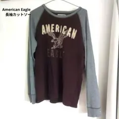 American Eagle 長袖カットソー 　Y2K 平成 ラグラン