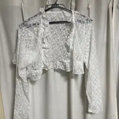 NICE CLAUP レースカーディガン