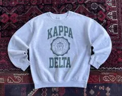 GILDAN ギルダン カレッジロゴ スウェット トレーナー グレー L