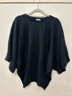 DRESSTERIOR ドレステリア ドルマンスリーブカットソー ブラック　38のサムネイル
