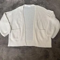 【値下げ✨】talbyyumi アルパカ 入り カーディガン アイボリー