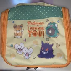 ポケモン　プラチナムザッカ　トラベルポーチ　Sweet Retro