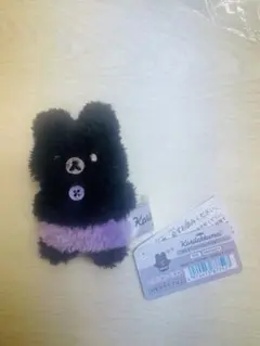 コリラックマのこあくま気分　 てのりぬいぐるみ　こあくまうさぎ　（くろ）