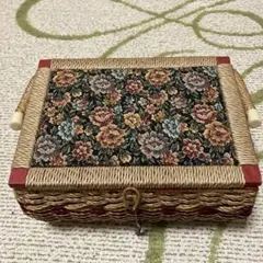 레트로 바느질 상자