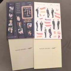 NATURE REPUBLIC x nct127 ステッカー/ノート2冊セット
