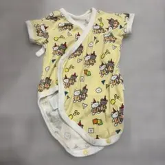 ユニクロイラスト付きコットンボディスーツ　60