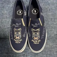 ポロ・ラルフ・ローレン ネイビー スニーカー