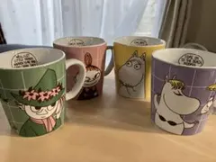 新品　アラビア　ムーミン マグカップ 4個セット