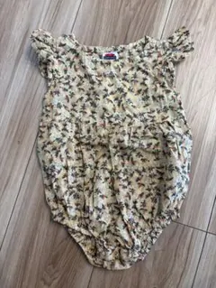 SHIPS KIDS 花柄ロンパース 70サイズ
