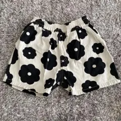 LOWRYS FARM 花柄ハーフパンツ　120〜130