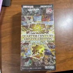 シュリンク付き　遊戯王OCG　QCアーコレクション　25th 3箱 遊戯王オフィシャルカードゲーム デュエルモンスターズ アート