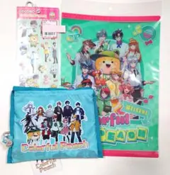 カラフルピーチ アベイル エコバッグ シール クリアファイル