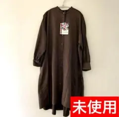 【HK WORKS LONDON】未使用LLバックティアードシャツワンピース