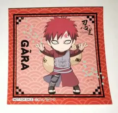 NARUTO ナルト 我愛羅 ステッカー 特典 忍里