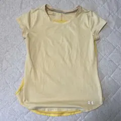削除予定　アンダーアーマー レディース 半袖 Tシャツ SMサイズ イエローのサムネイル