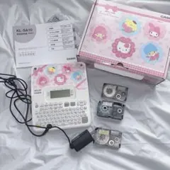 カシオ サンリオ ネームランド キティ 本体 ピンク シナモンテープ