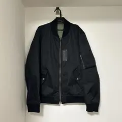 MA-1フライトジャケット ブラック オリーブグリーン