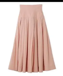 SNIDEL ハイウエストタックボリュームスカート