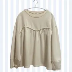 しまむら　tomo ビスチェスウェット　M