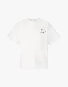 Bibiy. 星型ワッペン 半袖Tシャツ ブラック - メルカリ