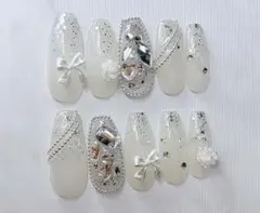 現品　オーダー　ワンホン　乳白色　フレンチガーリー　韓国　量産型　スナ系