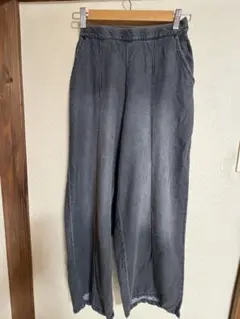 Samansa Mos2 blue デニムパンツ フリーサイズのサムネイル