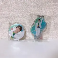 八木勇征 缶バッジ クリアチャーム