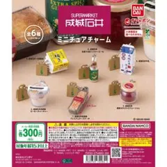 成城石井 ミニチュアチャーム 全6種 コンプ