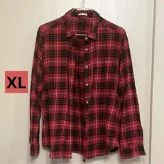 《最終値下げ》【XL】GU チェックシャツ