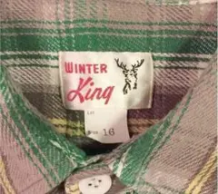 復刻 WINTER KING ウィンターキング ネルシャツ チェック 16