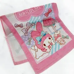 サンリオ　My Melody　フェイスタオル 34x80cm