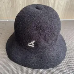 KANGOL ブラック バケットハット　XL