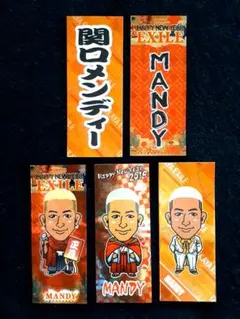 関口 メンディー 千社札 ステッカー5枚セット♪ EXILE