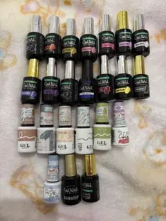 ダイソー セリア キャンドゥ ジェルネイル　カラー まとめ売り